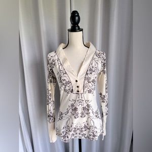 Burning Torch Floral Top